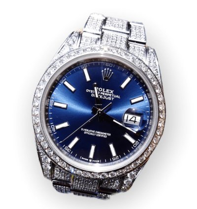Rolex Datejust 41 Oyster 41mm Unworn Full Set 2023 Blue Dial Top Quality