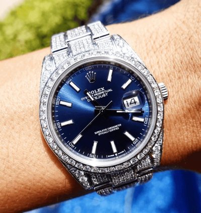 Rolex Datejust 41 Oyster 41mm Unworn Full Set 2023 Blue Dial Top Quality