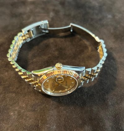 Rolex Datejust 41 Stahl Gold Diamant Zifferblatt