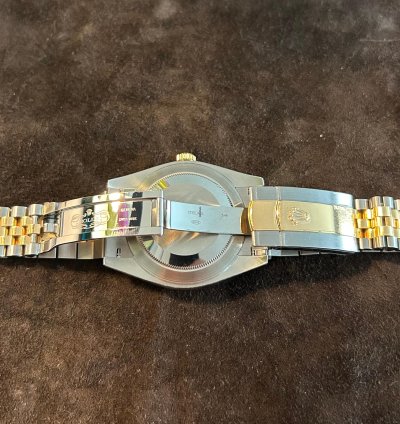 Rolex Datejust 41 Stahl Gold Diamant Zifferblatt