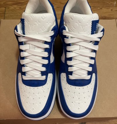 Louis Vuitton Nike Air Force 1 Low Royal Blue