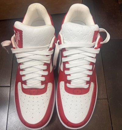 Louis Vuitton Nike Red