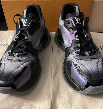 Louis Vuitton Nwb Uk 9 5 Run Away Pulse Sneakers 1a5ytg