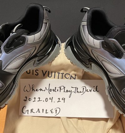 Louis Vuitton Nwb Uk 9 5 Run Away Pulse Sneakers 1a5ytg
