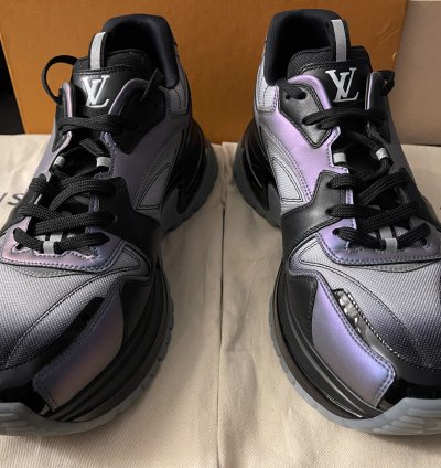 Louis Vuitton Nwb Uk 9 5 Run Away Pulse Sneakers 1a5ytg