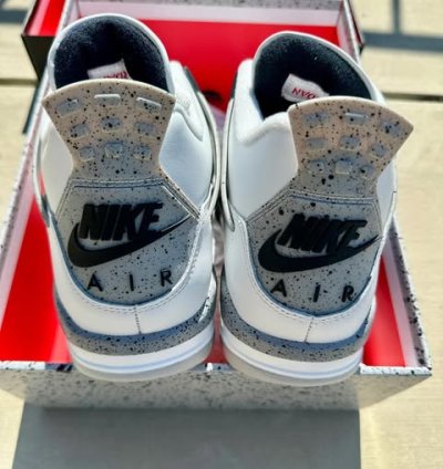 Air Jordan 4 Retro White Cement