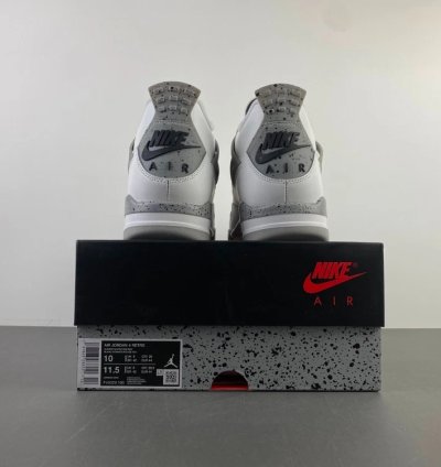 Air Jordan 4 Retro White Cement