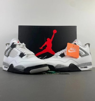 Air Jordan 4 Retro White Cement