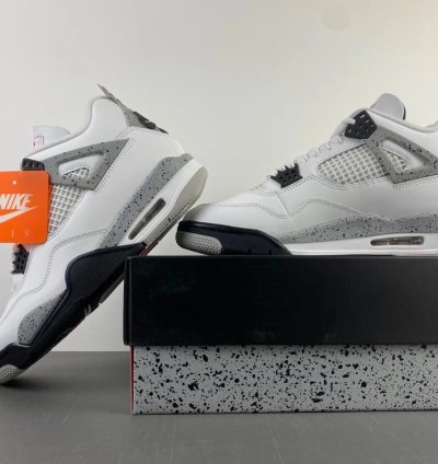 Air Jordan 4 Retro White Cement