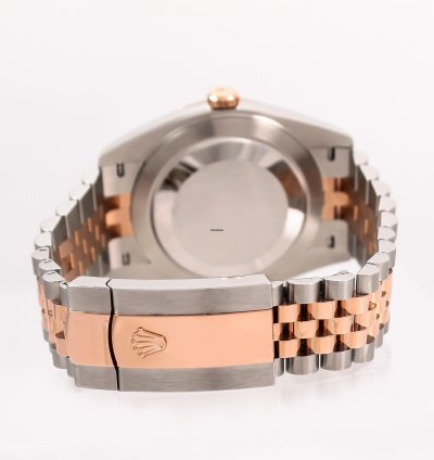 Rolex Datejust 41 Wimbledon Full Set Rose Gold 2023