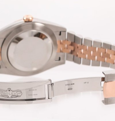Rolex Datejust 41 Wimbledon Full Set Rose Gold 2023