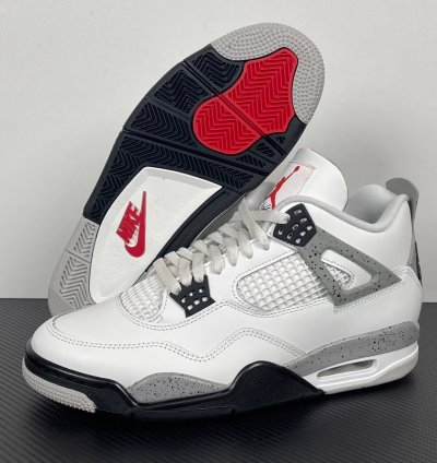 Air Jordan 4 Retro White Cement