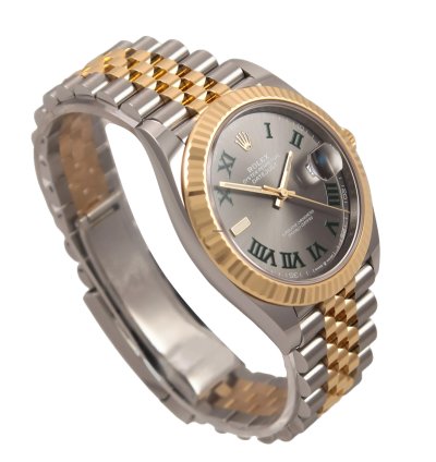Rolex Datejust 41 Wimbledon Yg Ss Full Set 126333jubilee 2023