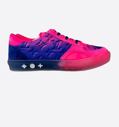 Louis Vuitton Pink Illusion Monogram Ollie Sneakers