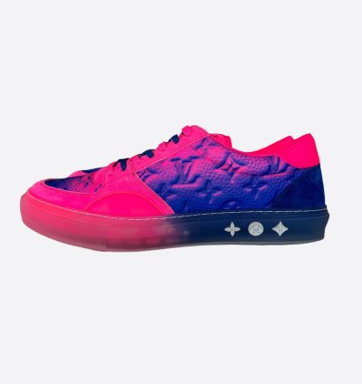 Louis Vuitton Pink Illusion Monogram Ollie Sneakers