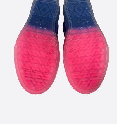 Louis Vuitton Pink Illusion Monogram Ollie Sneakers