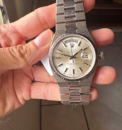 Rolex Day-date Oysterquartz Nuevo Con Caja Original
