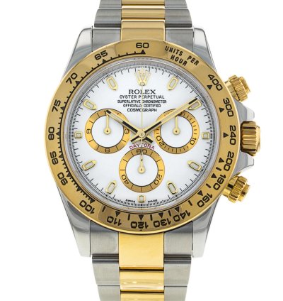 Rolex Daytona 116503 2022 Bi-metal With White Dial