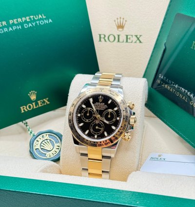 Rolex Daytona 116503 Black Dial Discontinued Two Tone Yellow Gold - Unworn 2023