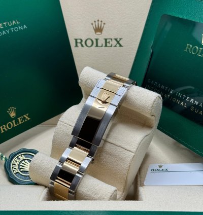 Rolex Daytona 116503 Black Dial Discontinued Two Tone Yellow Gold - Unworn 2023