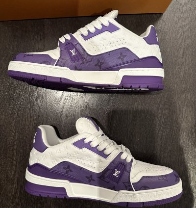 Louis Vuitton Purple Sneaker