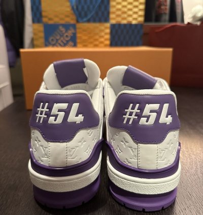 Louis Vuitton Purple Sneaker