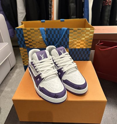 Louis Vuitton Purple Sneaker