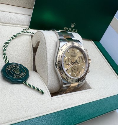 Rolex Daytona 116503 Oystersteel And Yellow Gold Champagne Dial New 2023