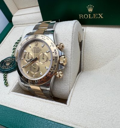 Rolex Daytona 116503 Oystersteel And Yellow Gold Champagne Dial New 2023