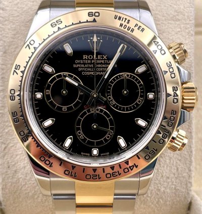 Rolex Daytona 116503 Two Tone Black Dial Unworn 2023