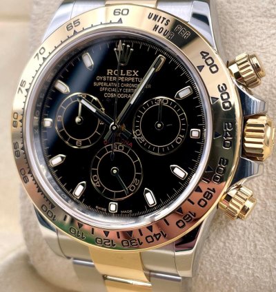 Rolex Daytona 116503 Two Tone Black Dial Unworn 2023