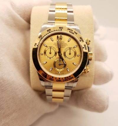 Rolex Daytona 116503 Two Tone Champagne Dial New 2023