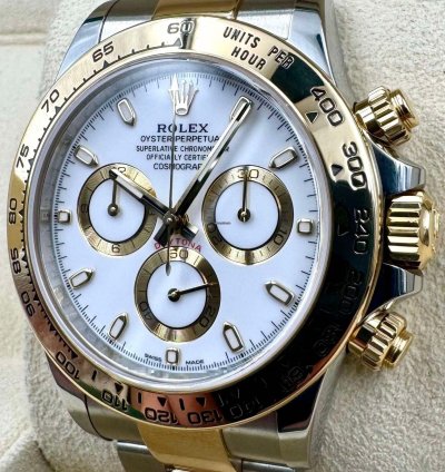 Rolex Daytona 116503 Two Tone White Dial Unworn 2023
