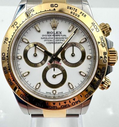 Rolex Daytona 116503 Two Tone White Dial Unworn 2023