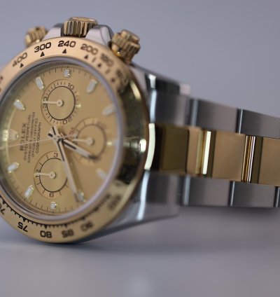 Rolex Daytona 2023 Daytona Stainless Steel And Yellow Gold Champagne Dial 116503