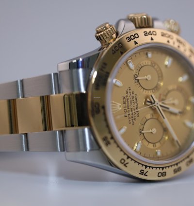 Rolex Daytona 2023 Daytona Stainless Steel And Yellow Gold Champagne Dial 116503