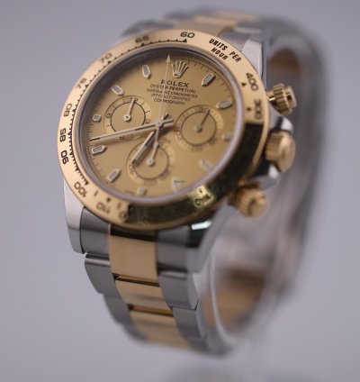Rolex Daytona 2023 Daytona Steel And Gold Champange Dial 116503