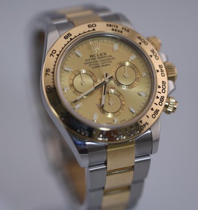 Rolex Daytona 2023 Daytona Steel And Gold Champange Dial 116503