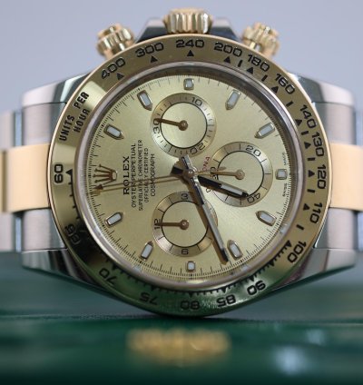 Rolex Daytona 2023 Daytona Steel And Gold Champange Dial 116503