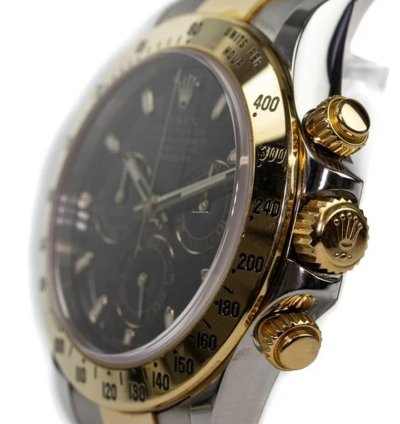 Rolex Daytona 40mm Stainless Steel 18ct Yellow Gold Oyster Full Set