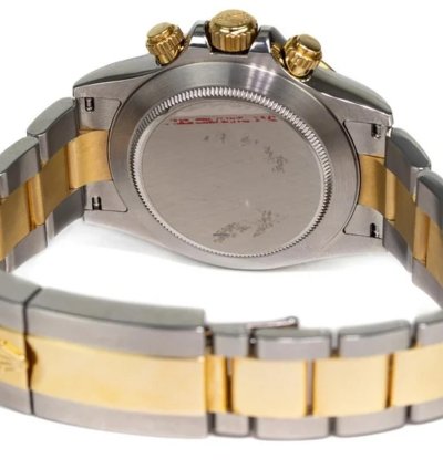 Rolex Daytona 40mm Stainless Steel 18ct Yellow Gold Oyster Full Set