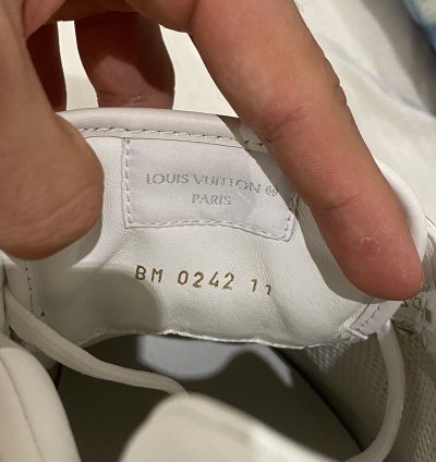 Louis Vuitton Run Away White Sneaker