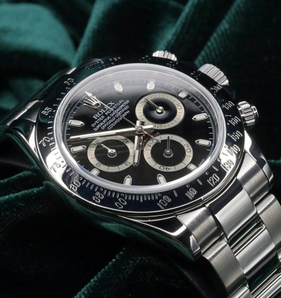 Rolex Daytona Mint Complete Set Daytona 40mm Black Dial Stainless Steel 116520