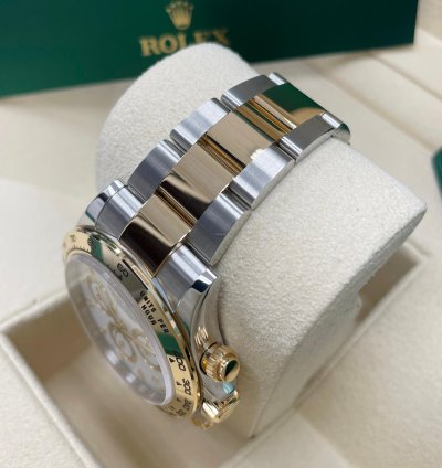 Rolex Daytona New Daytona 116503 White Index Dial Two Tone Yellow Gold Stainless Steel