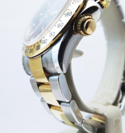 Rolex Daytona Ref 116523 New Stickers Black Dial Box Paper Serial