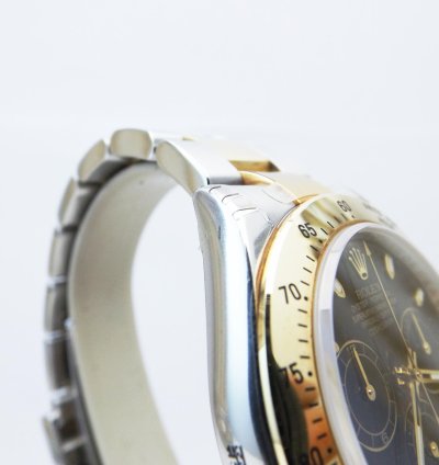 Rolex Daytona Ref 116523 New Stickers Black Dial Box Paper Serial