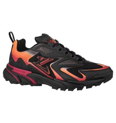 Louis Vuitton Runner Tatic Sneaker Black Red