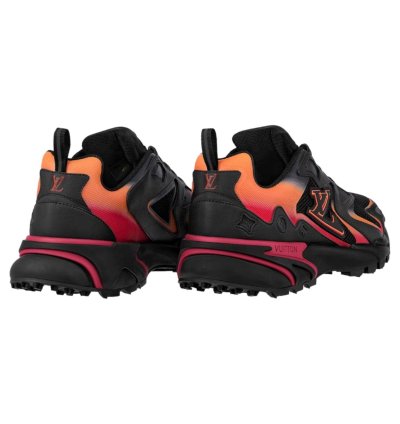 Louis Vuitton Runner Tatic Sneaker Black Red