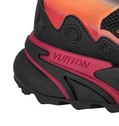 Louis Vuitton Runner Tatic Sneaker Black Red