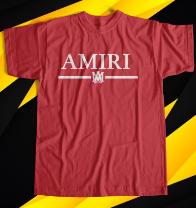 Amiri Core Red T Shirt Size Usa S - 5xl